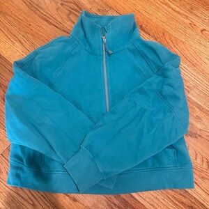 Scuba oversized half zip